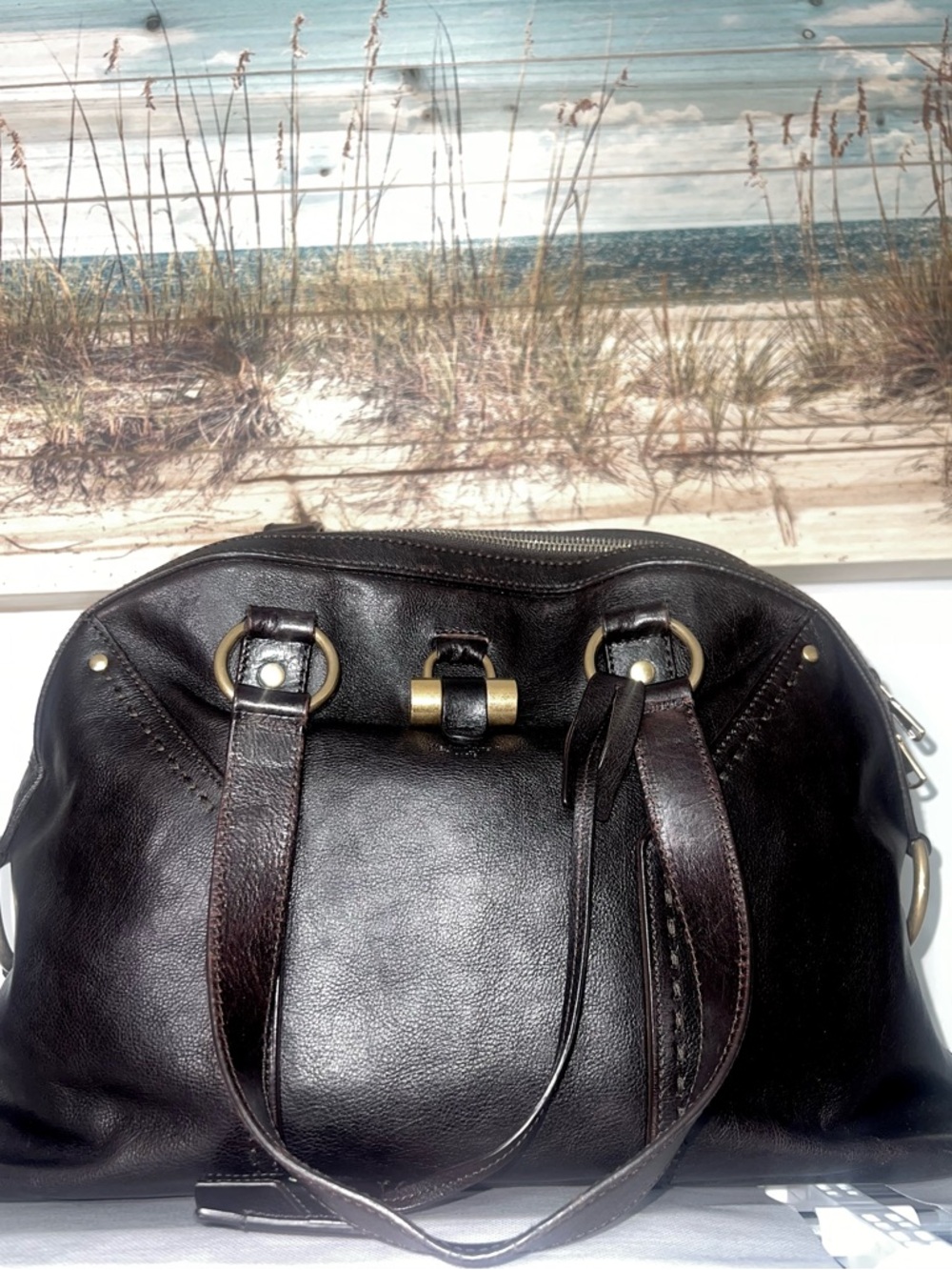 Yves Saint Laurent Leather Bag